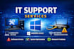 fix computer, windows software, and network issues