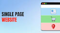 modern single page website single landing page design
