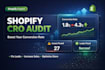 do a shopify cro audit and website audit to boost conversion rate