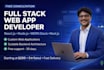 build a full stack web app react node js mongodb developer