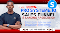 setup systeme io sales funnel automation, systeme io website landing page expert