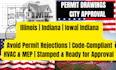 licensed engineer pe stamp structural drawing plan for illinois indiana iowa