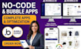 build bubble website, bubble io website, bubble io developer, loveable web app