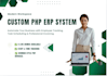 build a custom PHP business management system with employee tracking