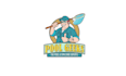 make pool geeks logo with swimming pool cleaning service