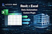 create revit api excel integration, data automation and custom plugin