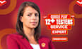 provide 12 google play testers for closed testing approval