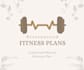 create a personalized fitness plan