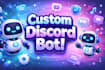 create a feature rich custom discord bot