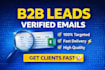 provide b2b leads and verified emails