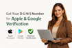 get d u n s number for fda registration apple developer and google play fast