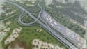 design kart track,race track circuit,road map render,3dlayout,cgi infrastructure
