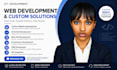 build website development as full stack web developer frontend backend developer