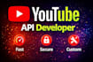 be youtube api developer