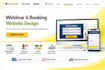 squarespace webinar event registration landing wix appointment booking website