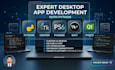 build python gui desktop software using pyqt, pyside6, tkinter