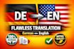 do certified german to english translation