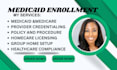 do medicaid enrollment, credentialing, licensing and policy