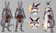 furry ref sheet nsfw furry reference sheet oc fursona ref sheet character design