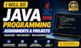 do java programming, assignments, projects, and bug fixing