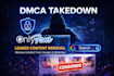 send dmca take down notice to remove leaked,illegal and copyright content