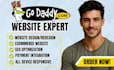 design godaddy website redesign godaddy website design develop godaddy