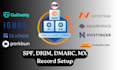 configure dkim, dmarc, and spf records to reduce spam