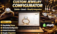 setup zakeke ijewel ring configurator shopify 3d jewelry customizer