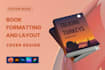 design book cover and one pager summary pitch