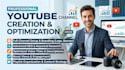 create youtube channel and optimize it