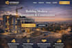 build squarespace construction website apartment property development website