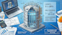 design plumbing water supply septic tank drainage system for building permit