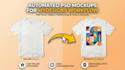 create custom PSD smart object mockups for mydesigns