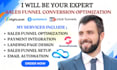 sales funnel optimization conversion rate optimization cro landing page sales pa