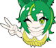 cute fully hand drawn chibi icon avatar
