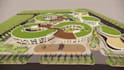 design 3d school, campus, educational building interiors with functional layout