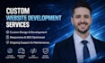 provide custom website development services