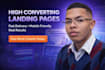 high converting landing page design services