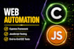 do web automation testing using cypress and javascript