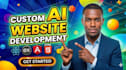 build web application, full stack website development with no code