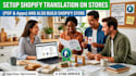 setup shopify translation on stores, PDF, build shopify store website