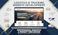 create logistics, trucking, dispatch, freight, moving company website