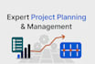 create a project plan as your project manager