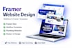design framer website webflow framer template plumbing framer website design