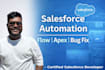 be your salesforce developer and administrator