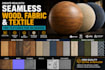create realistic seamless wood, fabric and textile pbr textures for 3d design