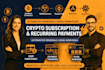 build crypto subscription and recurring payment system with webhook automation
