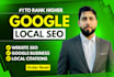 do complete local SEO service, gbp optimization, and local pack ranking