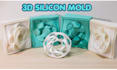 create 3d printable mold designs for silicone, casting production