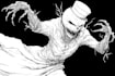draw black and white sketch illustration